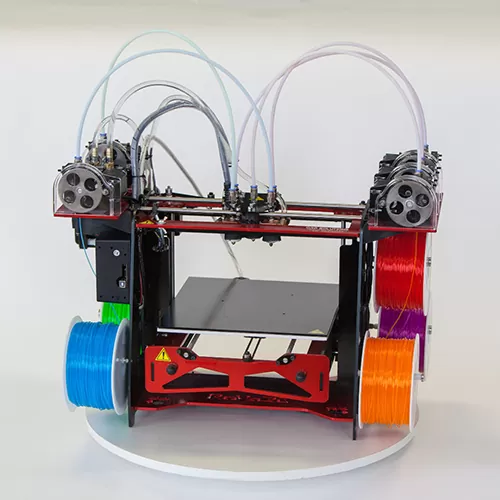 Máy in 3D nhiều màu 8 Máy in 3D đa đầu phun